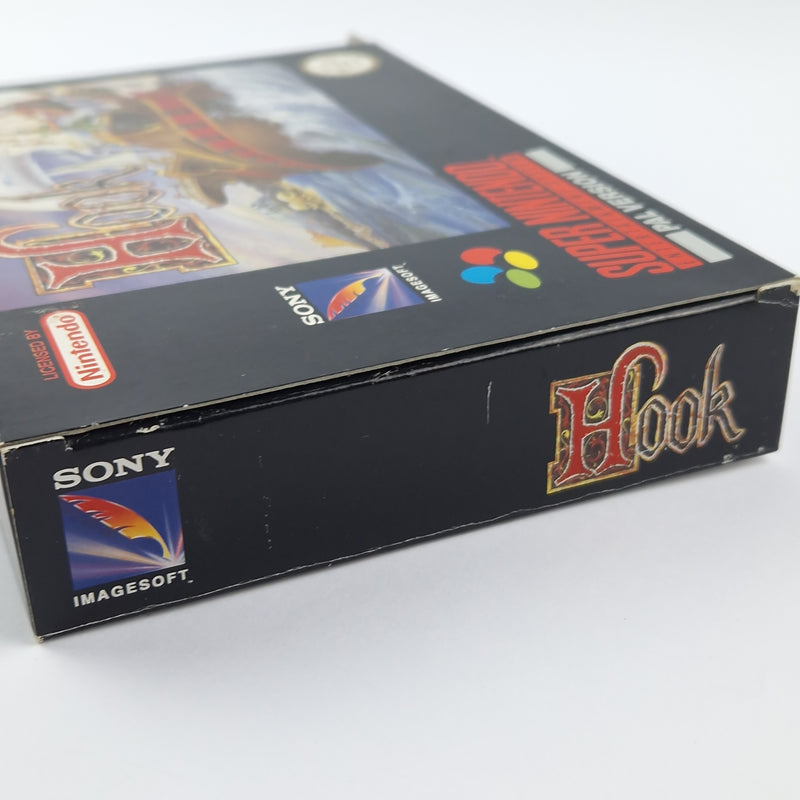 Super Nintendo Game: Hook - Module Instructions OVP cib / SNES PAL NOE