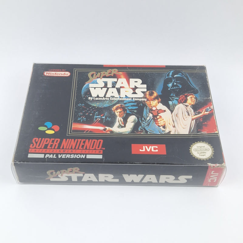 Super Nintendo Game: Super Star Wars - Module Instructions OVP cib / SNES PAL NOE