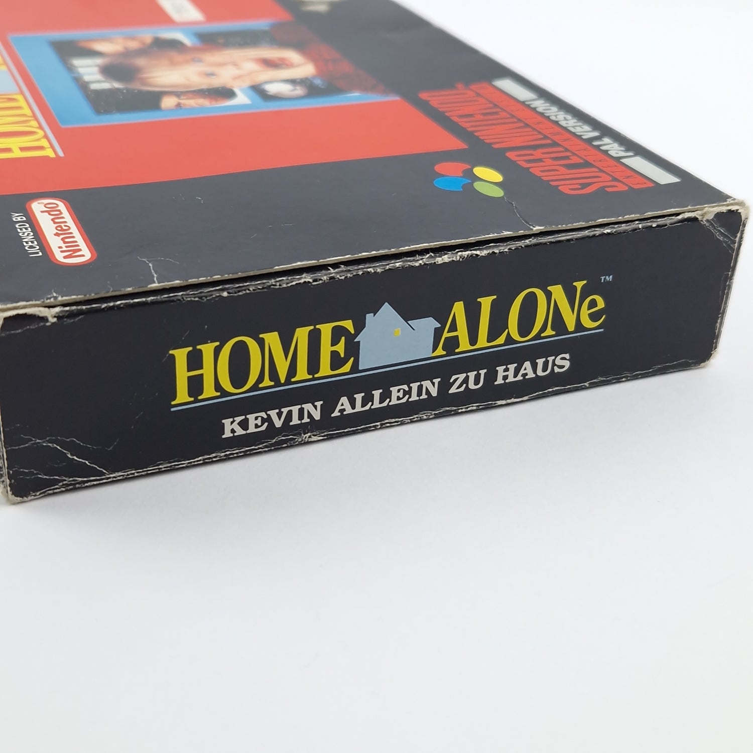 Super Nintendo Game: Home Alone - Module Instructions OVP cib / SNES PAL NOE