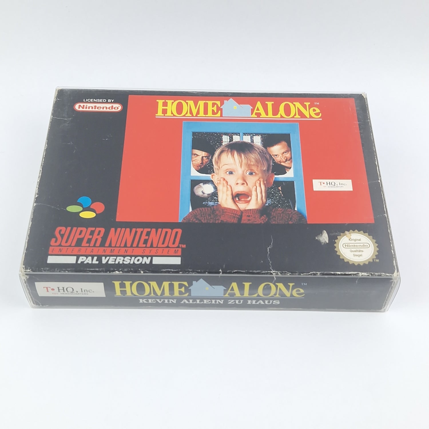 Super Nintendo Game: Home Alone - Module Instructions OVP cib / SNES PAL NOE