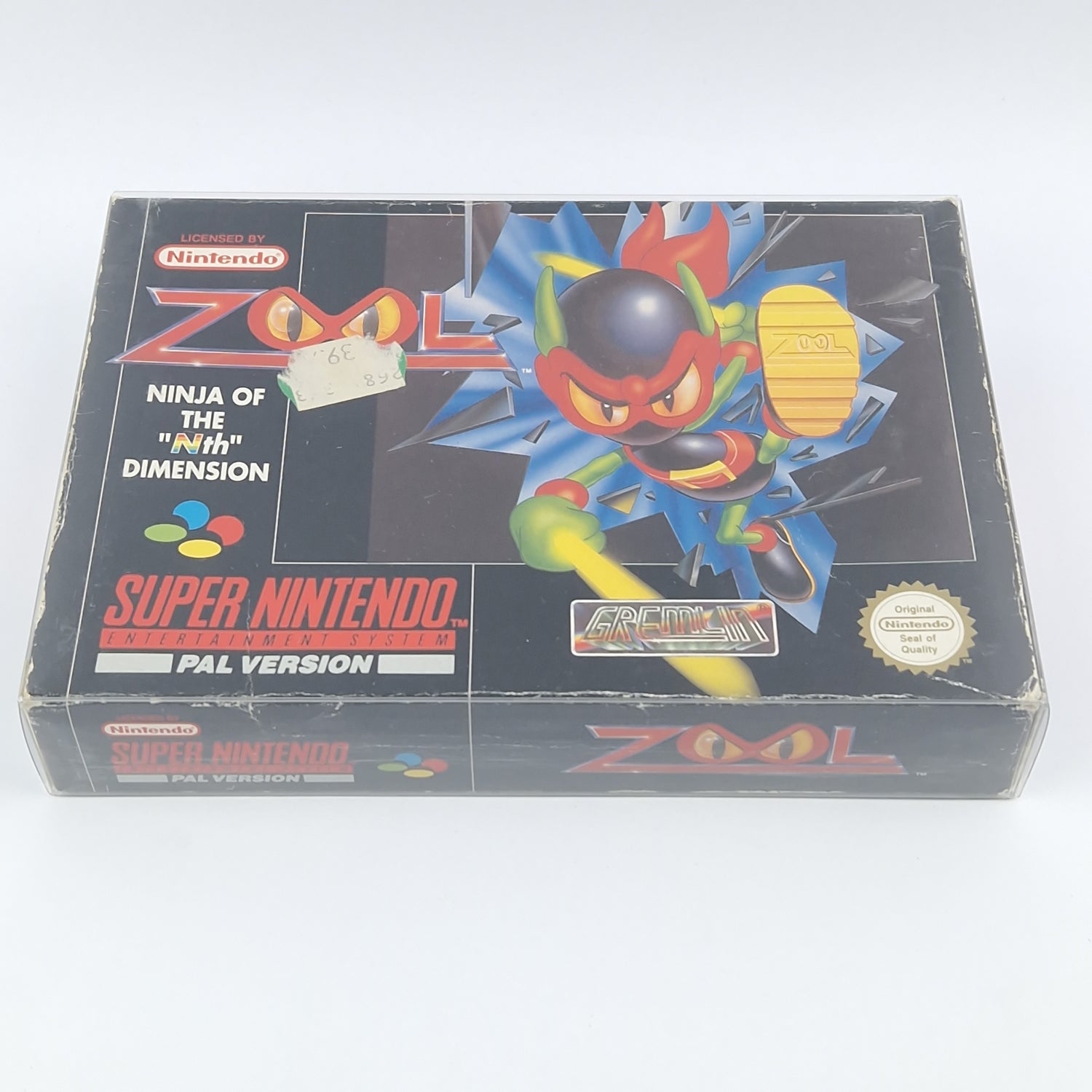 Super Nintendo Game: Zool - Module Instructions OVP Without Inlay / SNES UKV