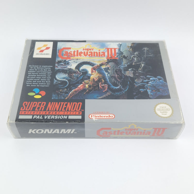 Super Nintendo Game: Super Castlevania IV 4 - Module Instructions OVP / SNES NOE