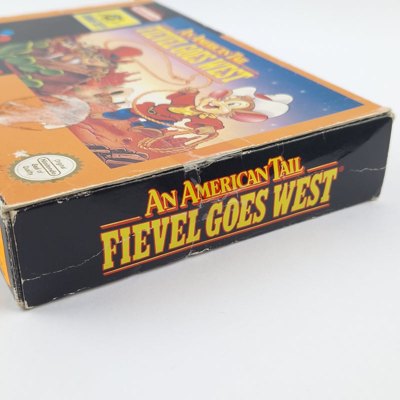 Super Nintendo Game: An American Tail Fievel Goes West - Module Instructions OVP