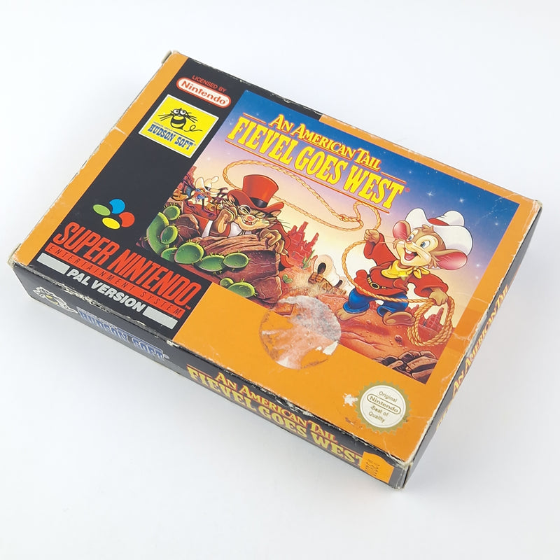 Super Nintendo Game: An American Tail Fievel Goes West - Module Instructions OVP