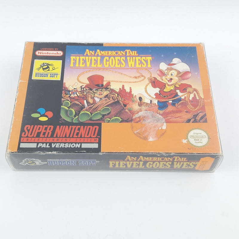 Super Nintendo Game: An American Tail Fievel Goes West - Module Instructions OVP