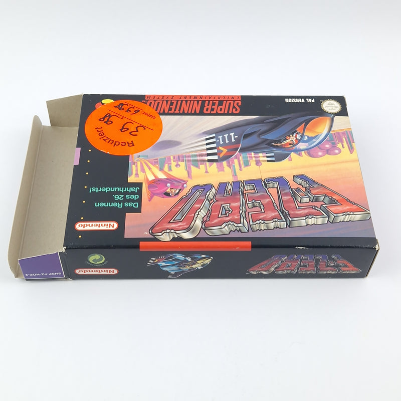 Super Nintendo Spiel : F-Zero - Modul Anleitung OVP cib / SNES PAL NOE-2