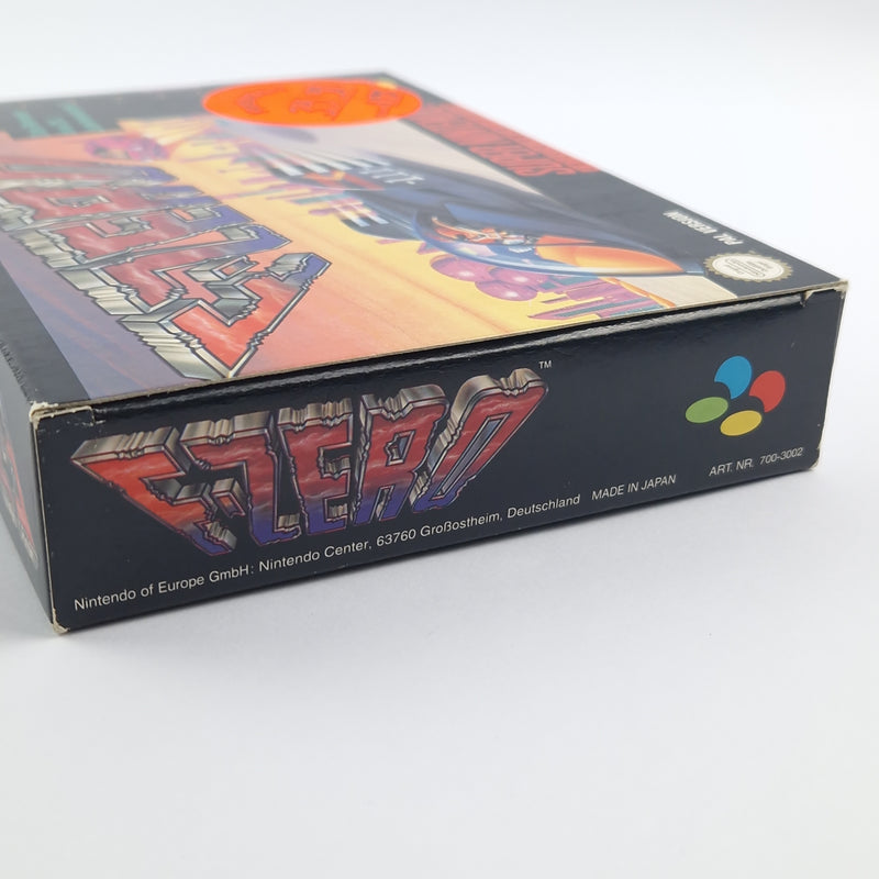 Super Nintendo Spiel : F-Zero - Modul Anleitung OVP cib / SNES PAL NOE-2