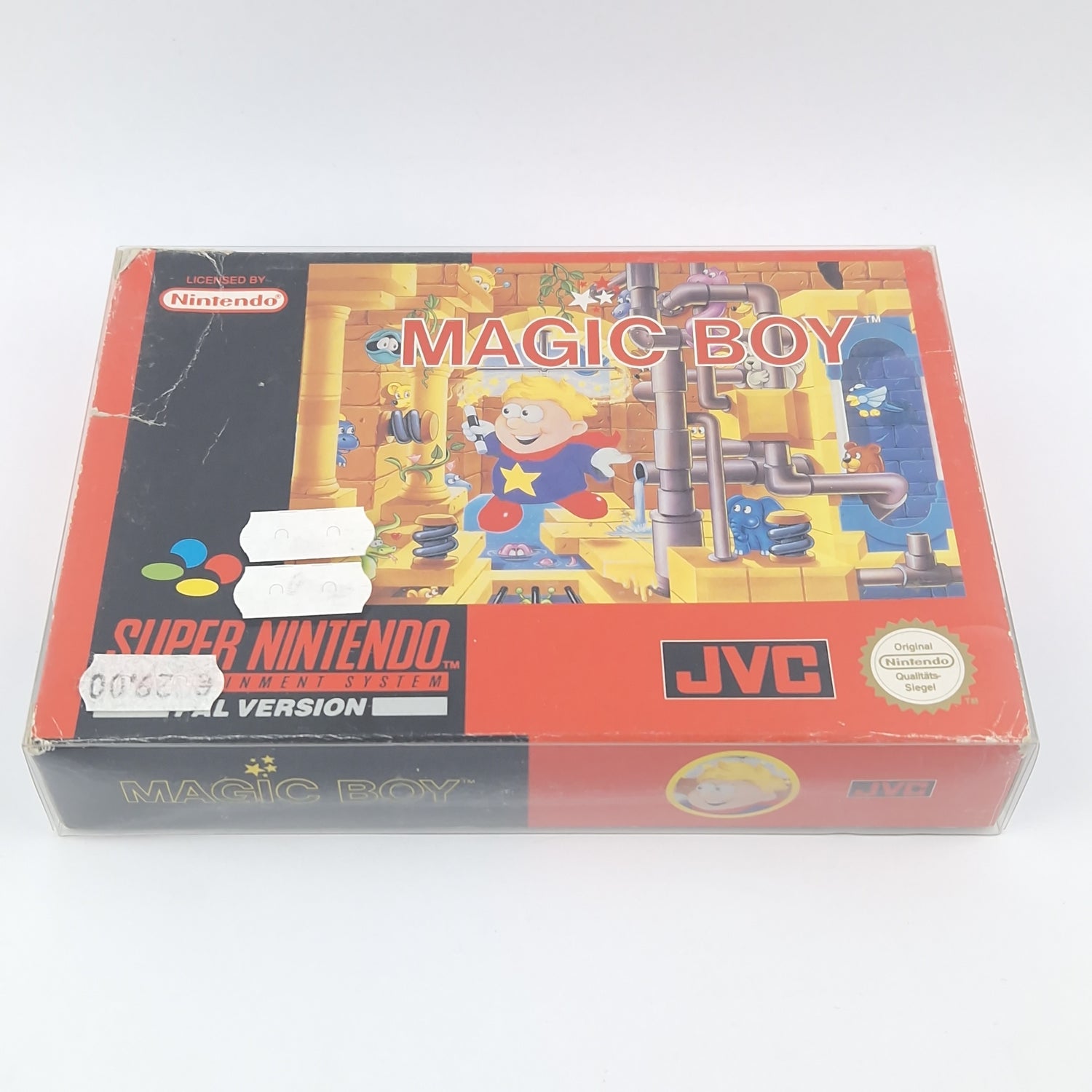 Super Nintendo Spiel : Magic Boy - Modul Anleitung OVP cib / SNES PAL NOE