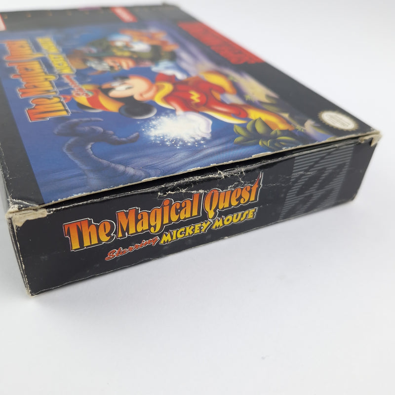 Super Nintendo Spiel : The Magical Quest starring Mickey Mouse - SNES OVP NTSC-U