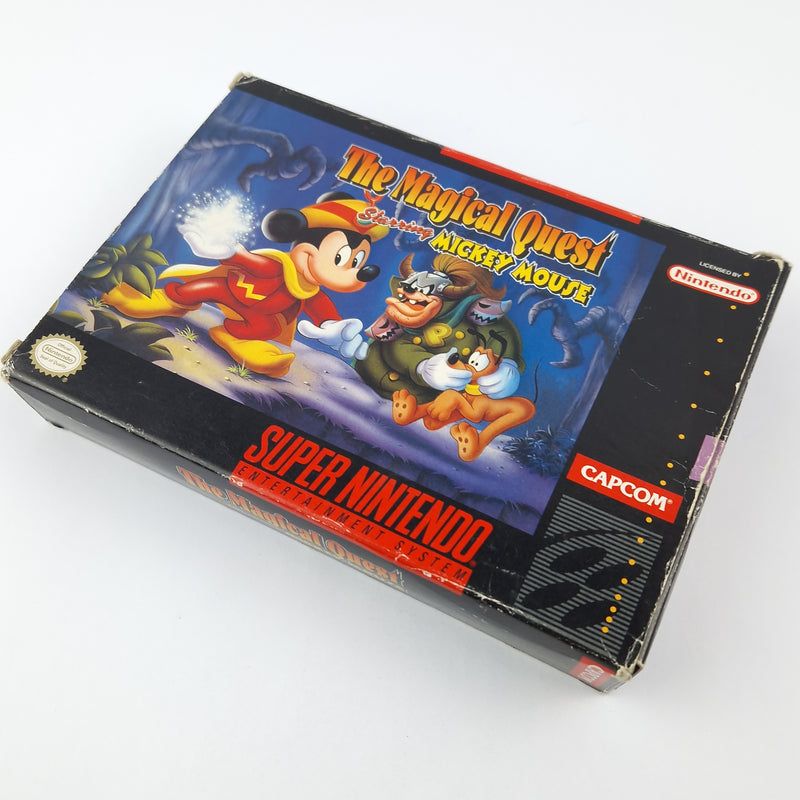 Super Nintendo Spiel : The Magical Quest starring Mickey Mouse - SNES OVP NTSC-U