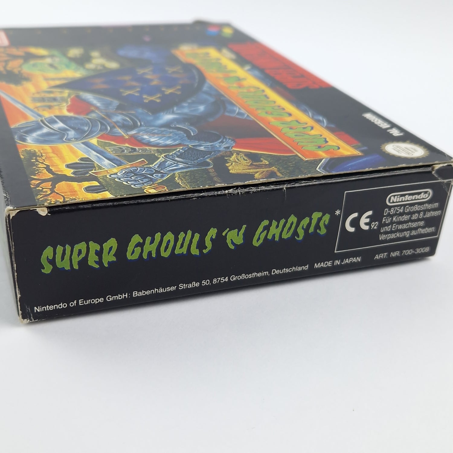 Super Nintendo Spiel : Super Ghouls n Ghosts - Modul Anleitung OVP cib SNES NOE