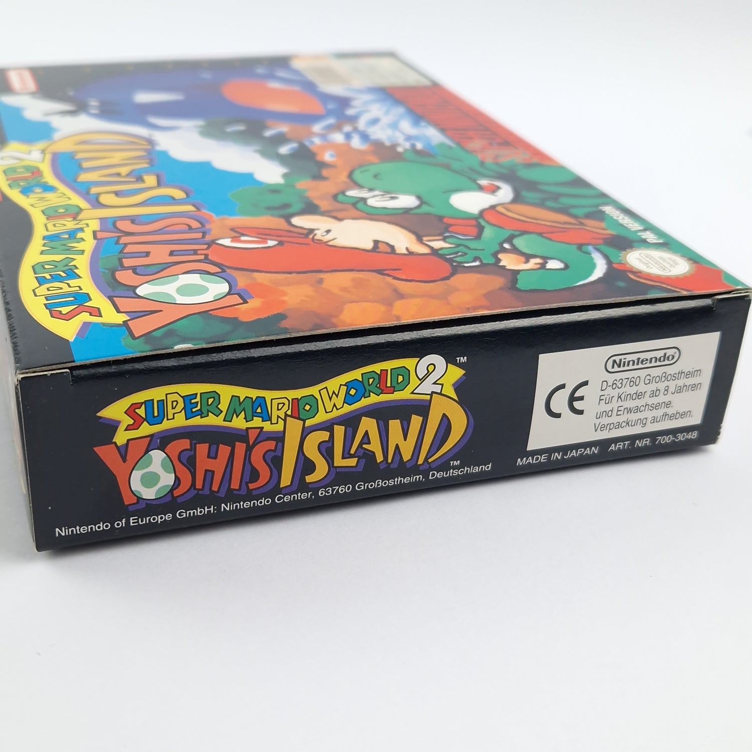 Super Nintendo Spiel : SMW 2 Yoshis Island - Modul Anleitung OVP cib / SNES NOE