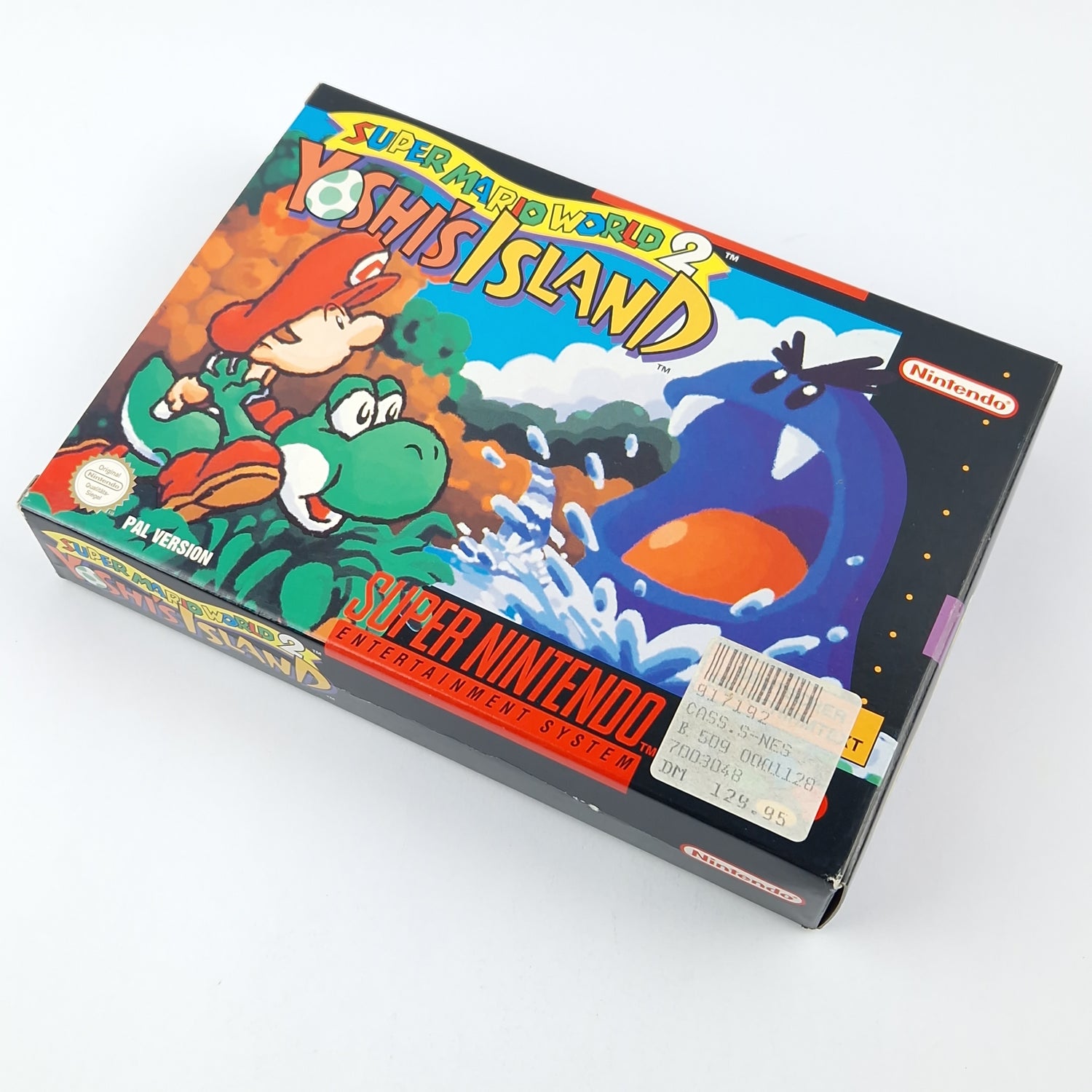 Super Nintendo Spiel : SMW 2 Yoshis Island - Modul Anleitung OVP cib / SNES NOE