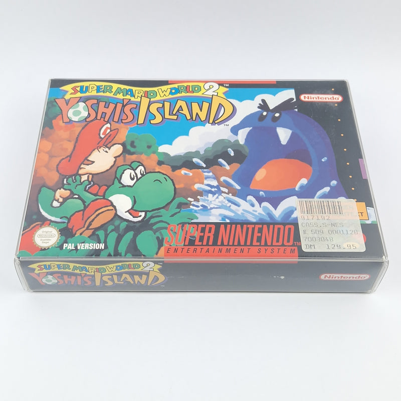 Super Nintendo Spiel : SMW 2 Yoshis Island - Modul Anleitung OVP cib / SNES NOE