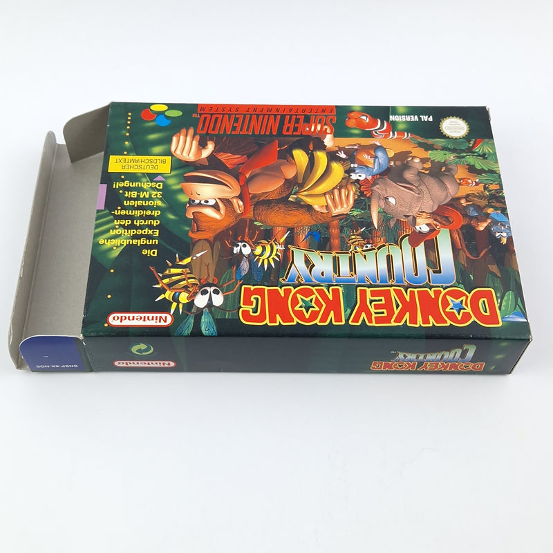 Super Nintendo Game: Donkey Kong Country 1 - Module Instructions OVP cib SNES NOE