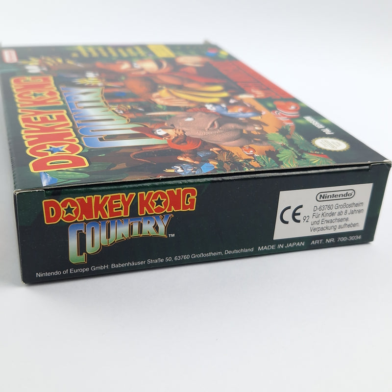 Super Nintendo Game: Donkey Kong Country 1 - Module Instructions OVP cib SNES NOE