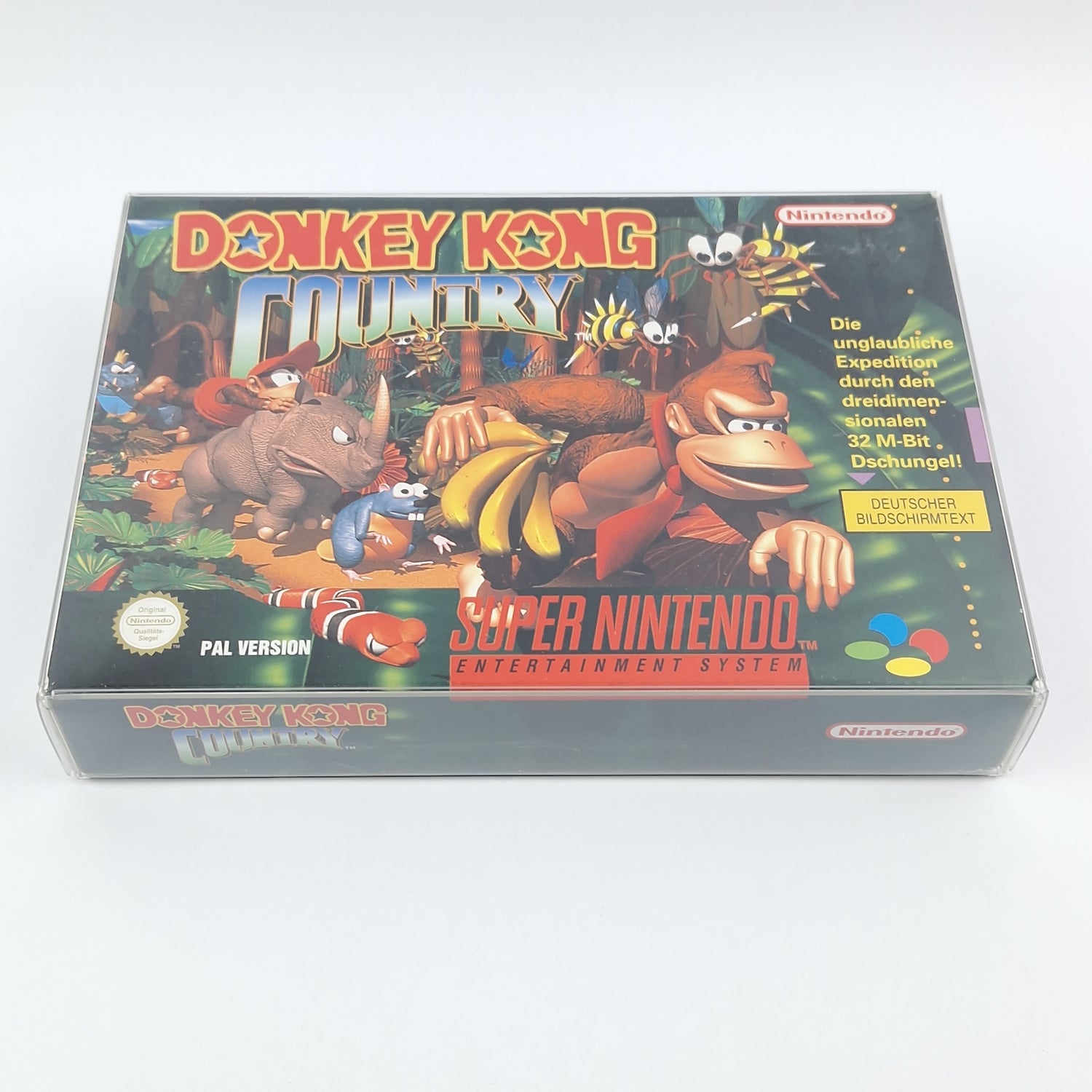 Super Nintendo Game: Donkey Kong Country 1 - Module Instructions OVP cib SNES NOE