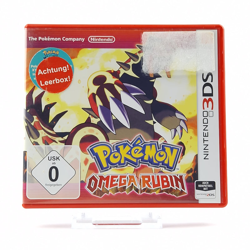 Nintendo 3DS Spiel : Modul Pokemon 3 Rubin OVP Anleitung - / DS Omega