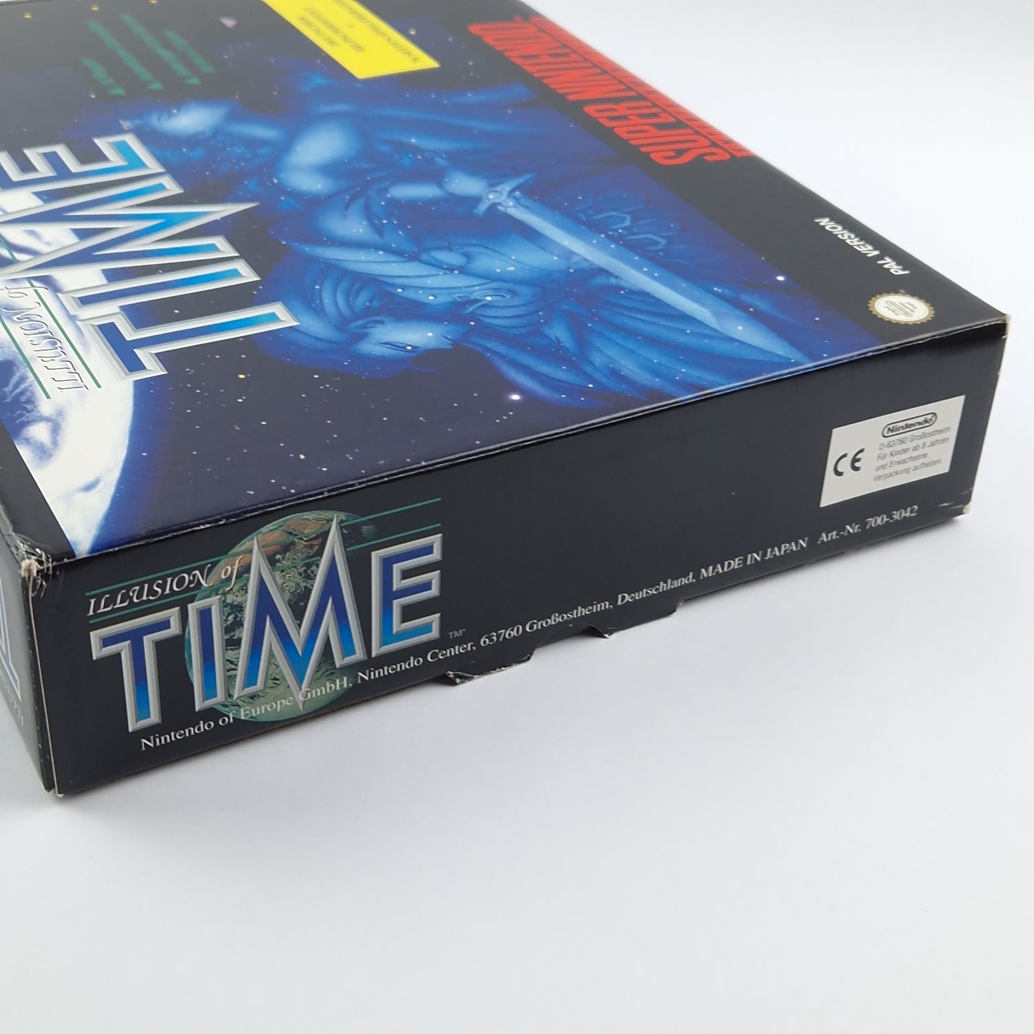 Super Nintendo Game: iLLusion of Time - Module Game Advisor OVP SNESW PAL NOE