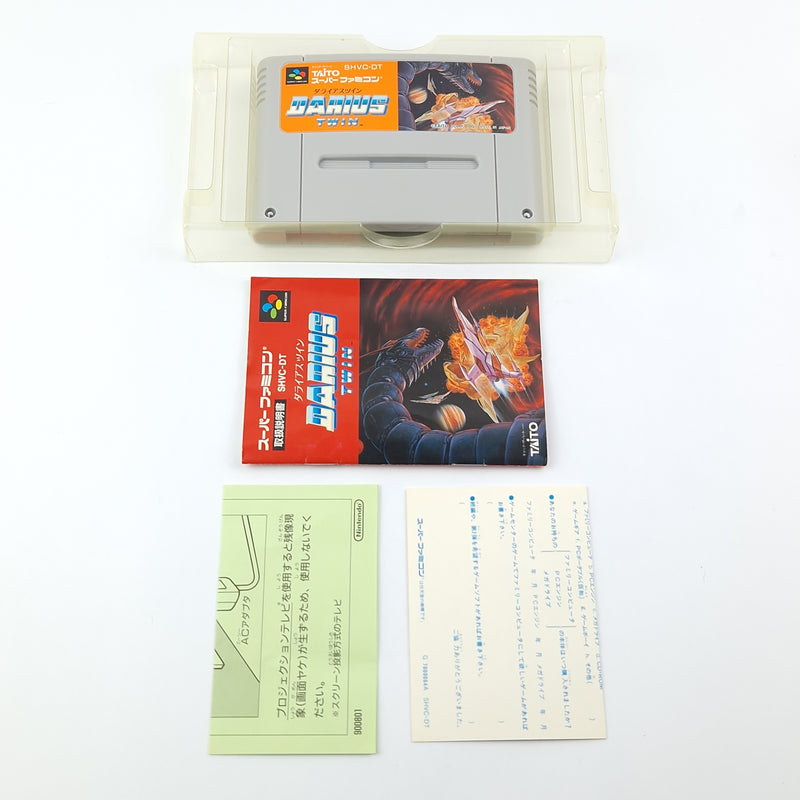 Super Famicom Spiel : Darius Twin - Super Nintendo SNES NTSC-J OVP