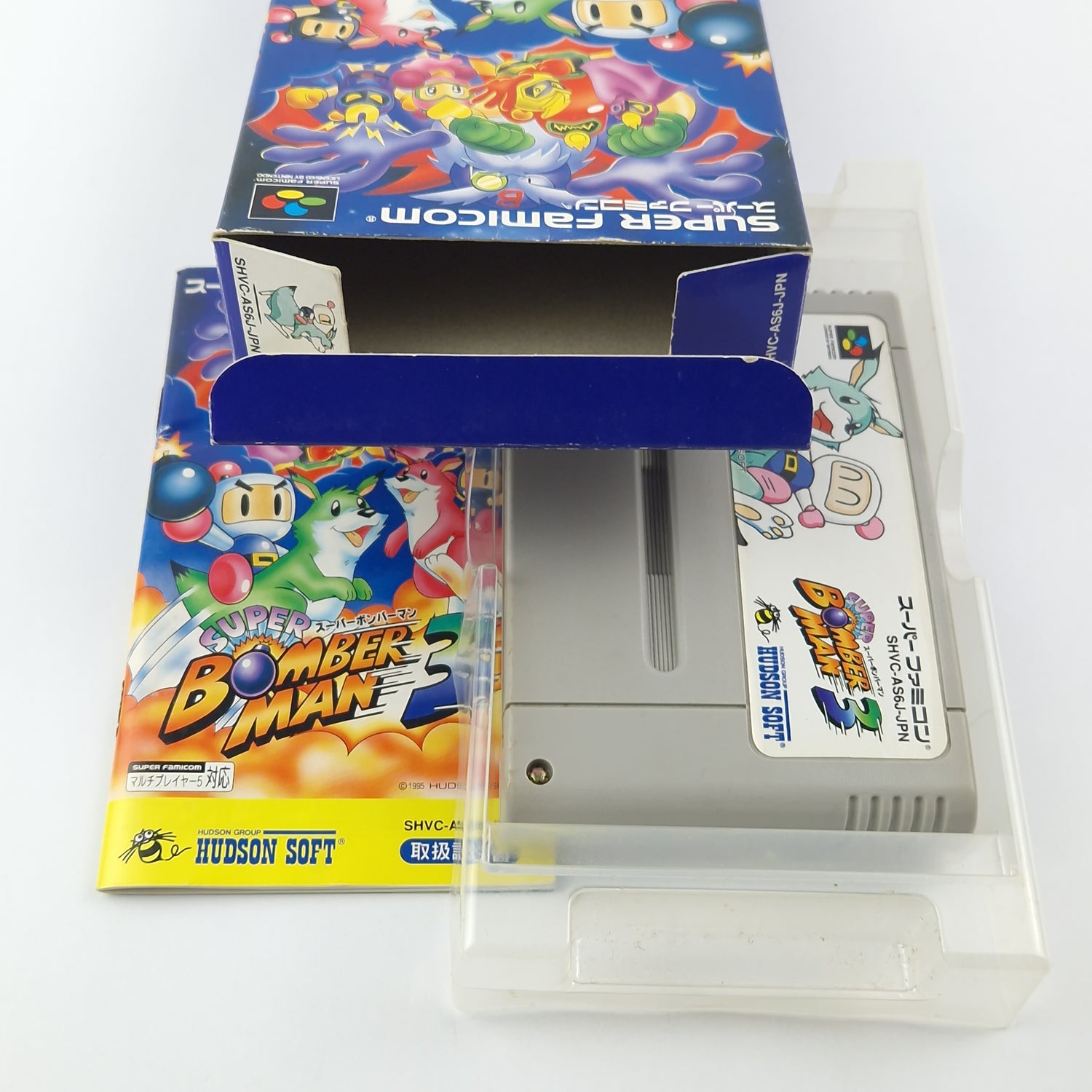 Super Famicom Spiel : Super Bomber Man 3 - Super Nintendo SNES NTSC-J OVP