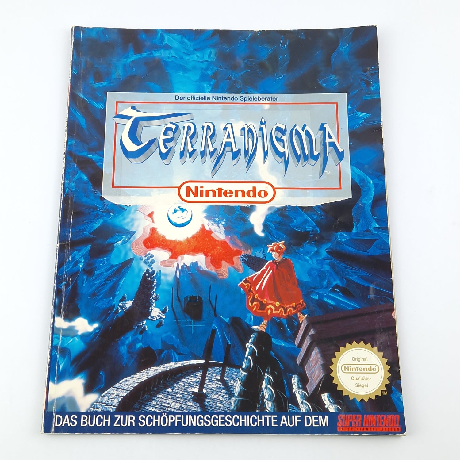 Super Nintendo Spiel : Terranigma - Modul Anleitung OVP cib Big Box SNES PAL NOE