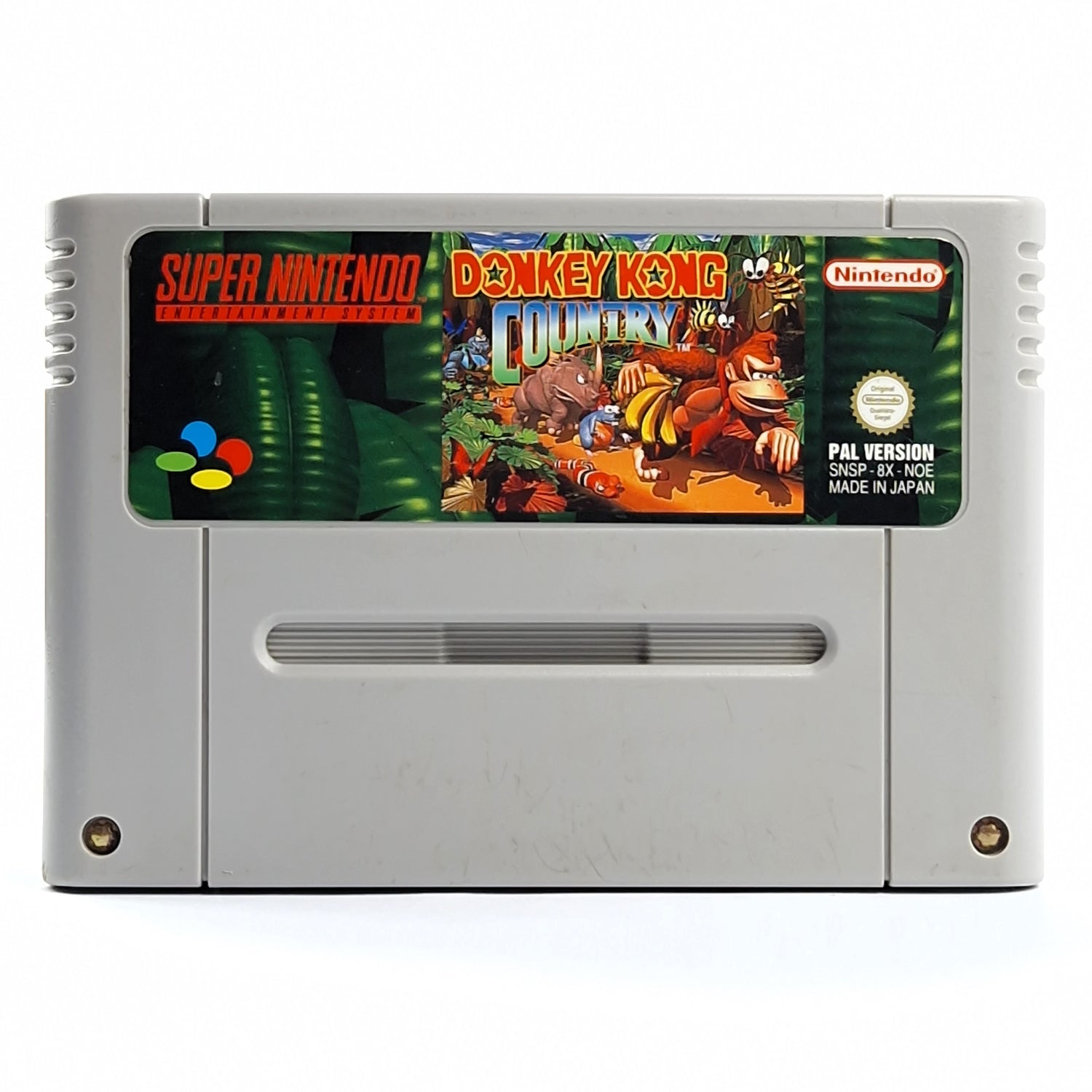 Super Nintendo Game: Donkey Kong Country 1 - Module / Cartridge SNES PAL NOE