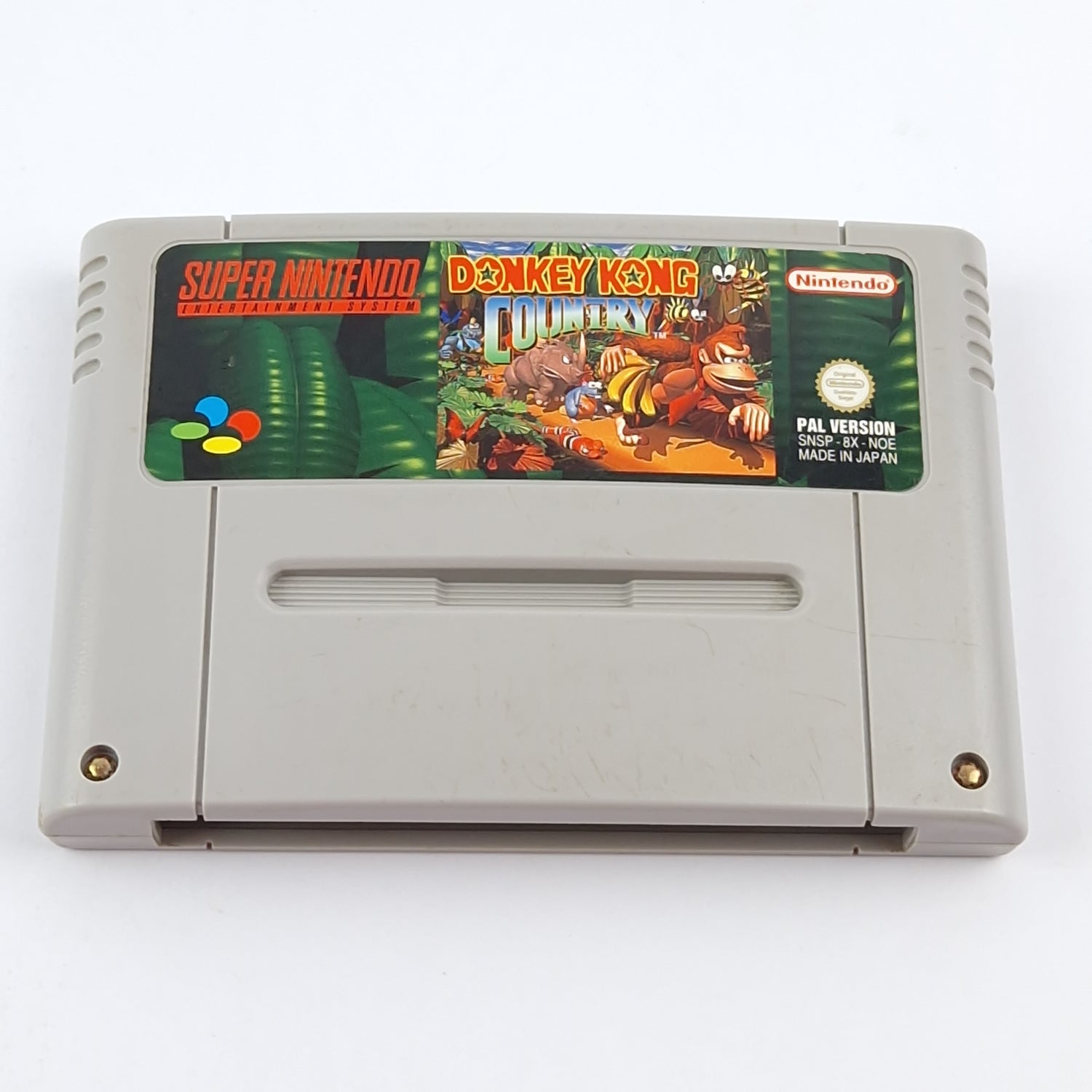 Super Nintendo Game: Donkey Kong Country 1 - Module / Cartridge SNES PAL NOE