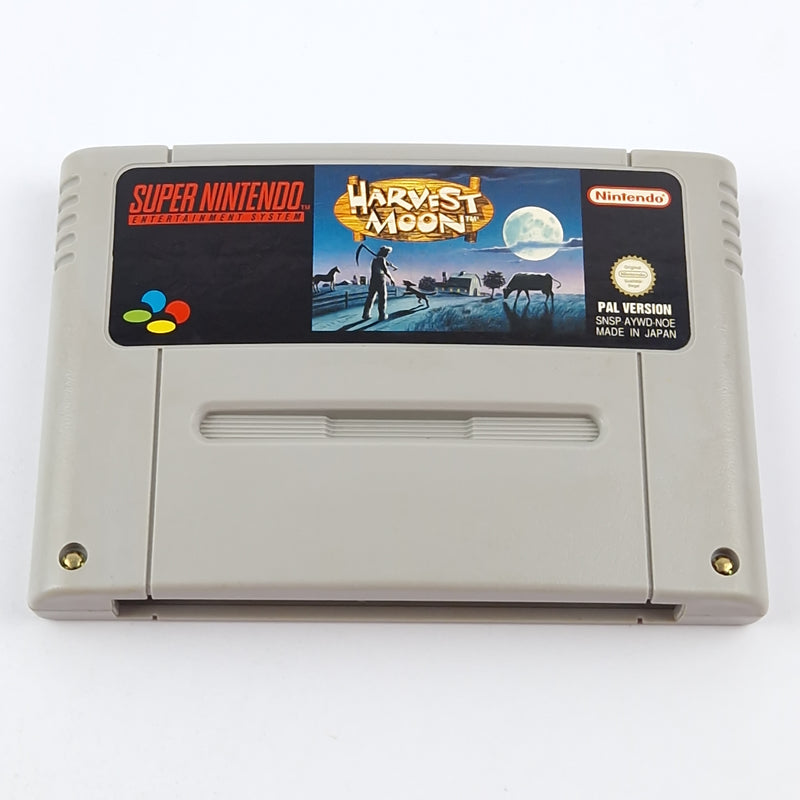 Super Nintendo Game: Harvest Moon - Module / Cartridge SNES PAL NOE