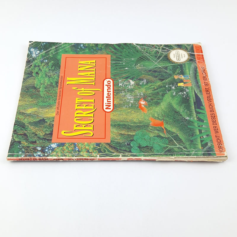 Super Nintendo Game: Secret of Mana + Game Advisor Module Cartridge SNES