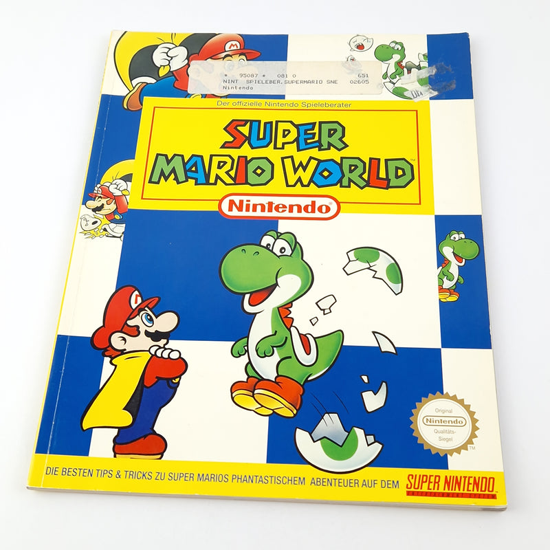 Super Nintendo Game Advisor : Super Mario World - SNES Solution Book Guide SMW