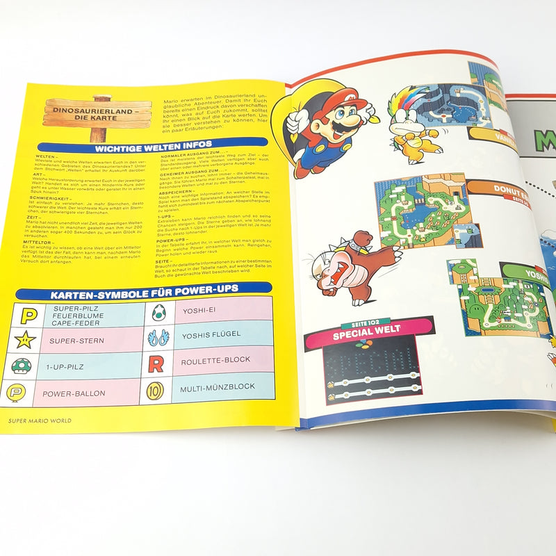 Super Nintendo Game Advisor : Super Mario World - SNES Solution Book Guide SMW