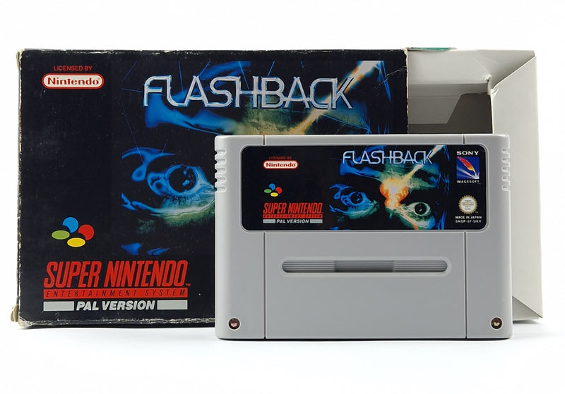 Super Nintendo Game: Flashback - Module OVP without instructions / SNES PAL UKV