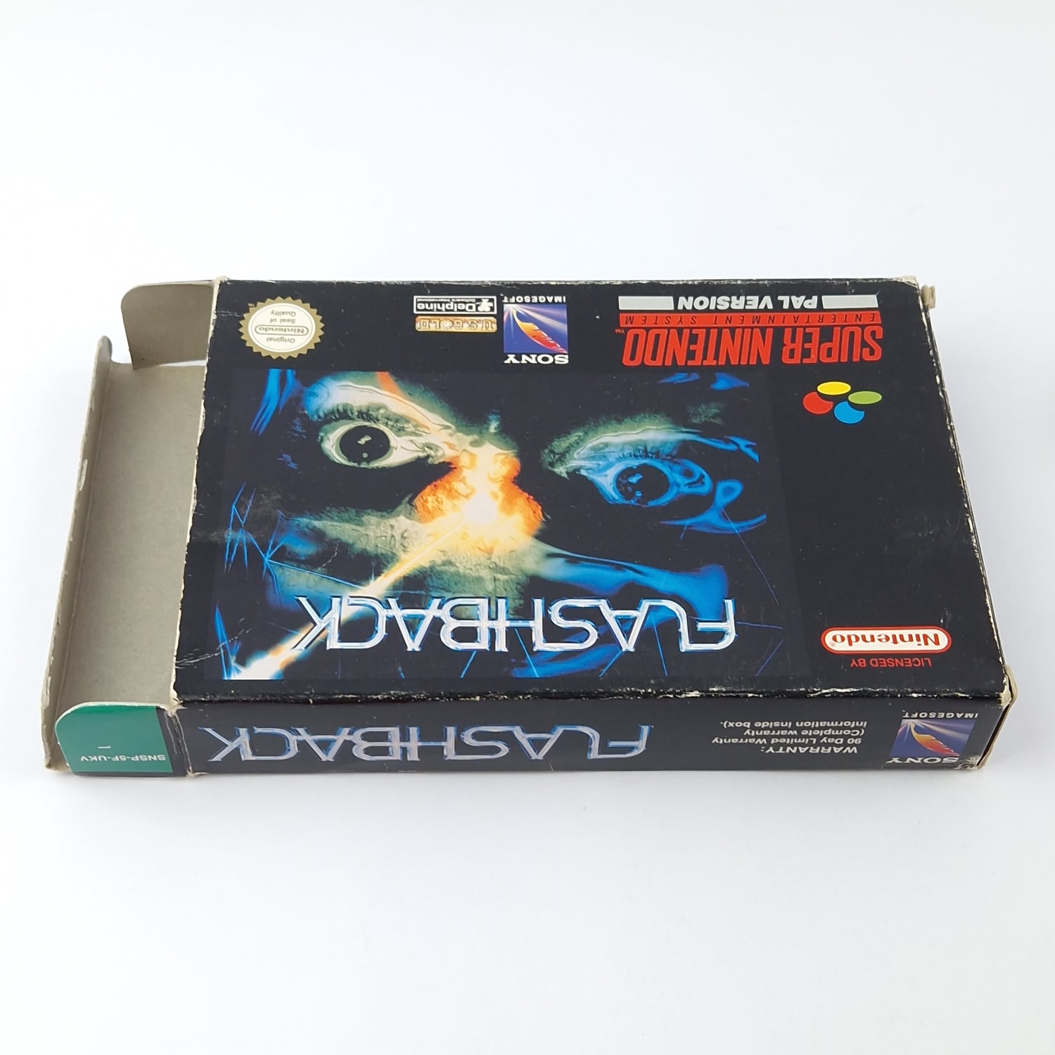 Super Nintendo Game: Flashback - Module OVP without instructions / SNES PAL UKV