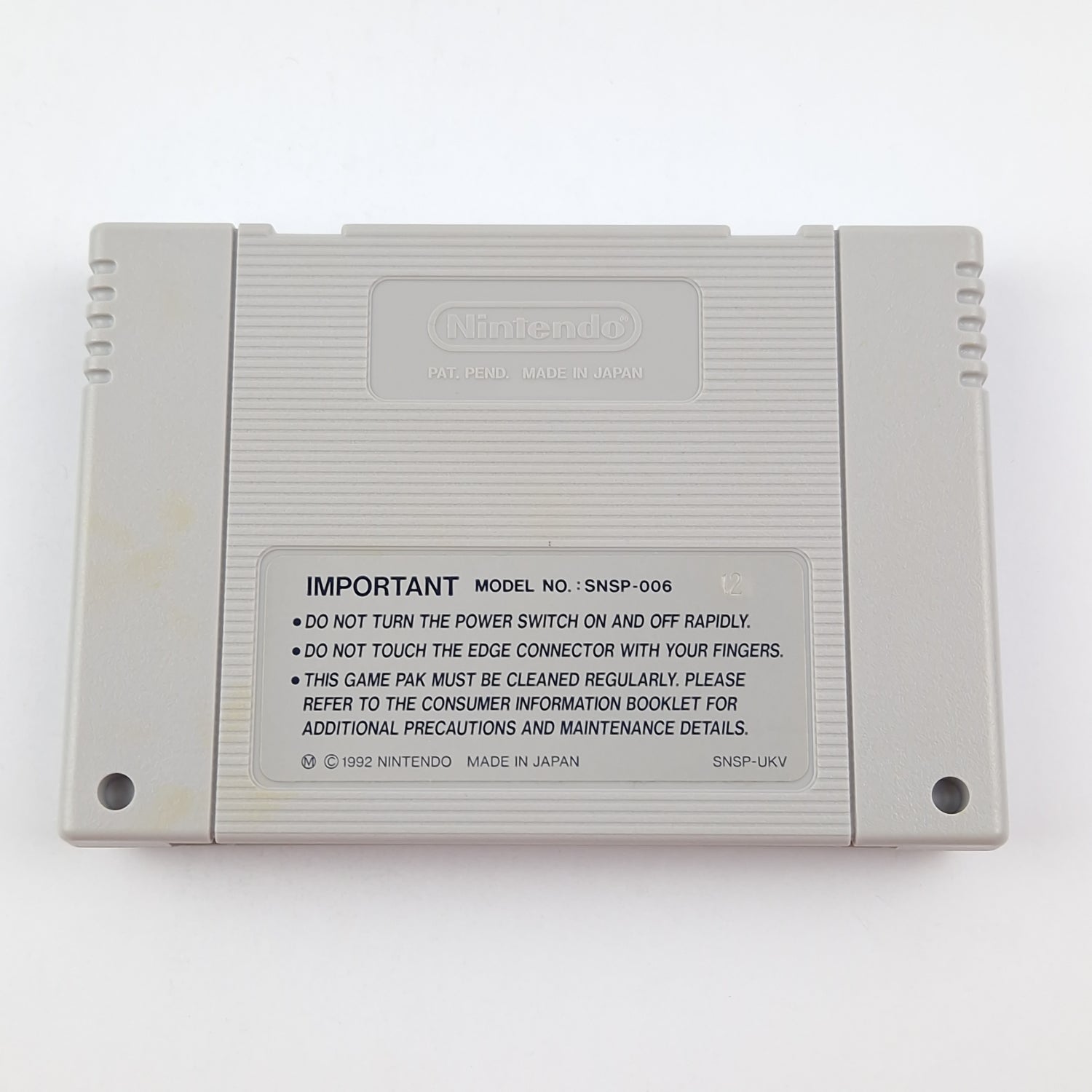 Super Nintendo Game: Flashback - Module OVP without instructions / SNES PAL UKV