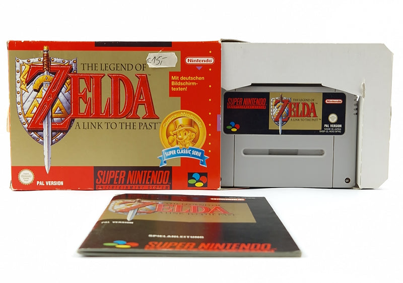 Super Nintendo Game: Zelda a link to the Past - Classic Series OVP / SNES PAL