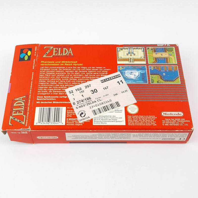 Super Nintendo Game: Zelda a link to the Past - Classic Series OVP / SNES PAL