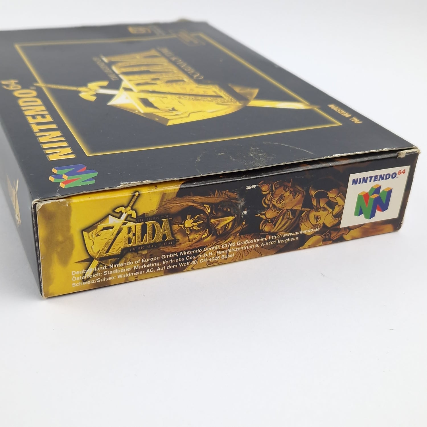 Nintendo 64 Game: The Legend of Zelda Ocarina of Time - OVP cib N64 PAL