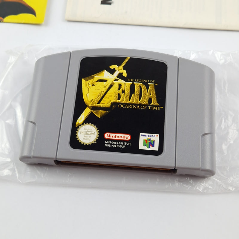 Nintendo 64 Game: The Legend of Zelda Ocarina of Time - OVP cib N64 PAL