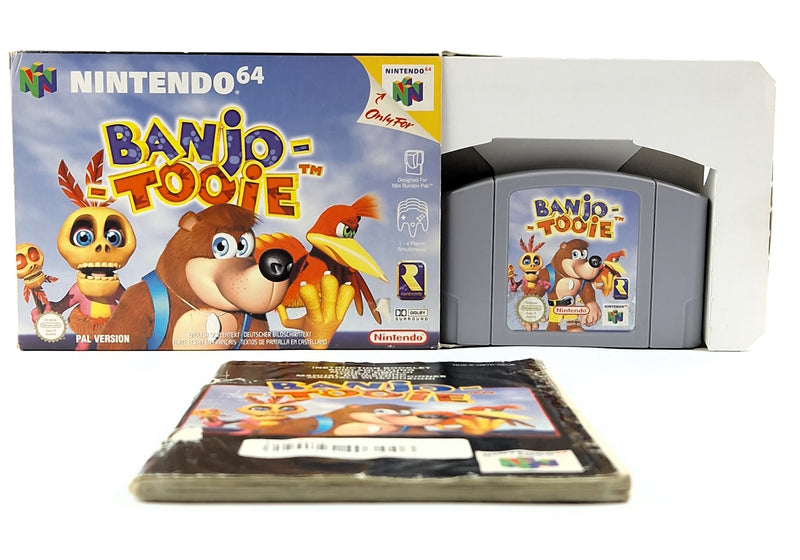 Nintendo 64 Game: Banjo Tooie - Module Instructions OVP cib / N64 PAL RAREWARE