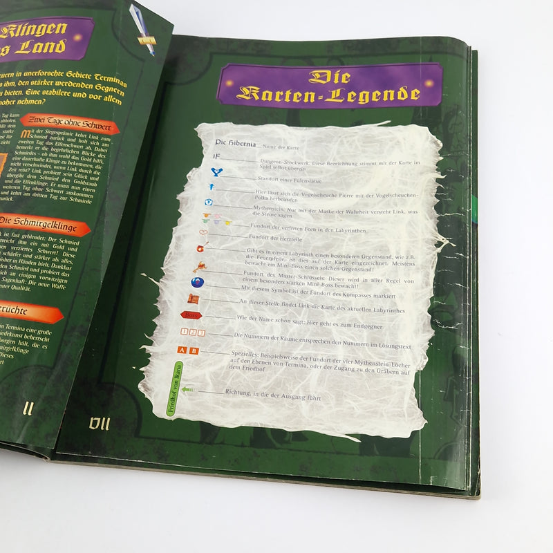 Nintendo 64 game: Zelda Majora's Mask + game advisor / solution book - N64 module