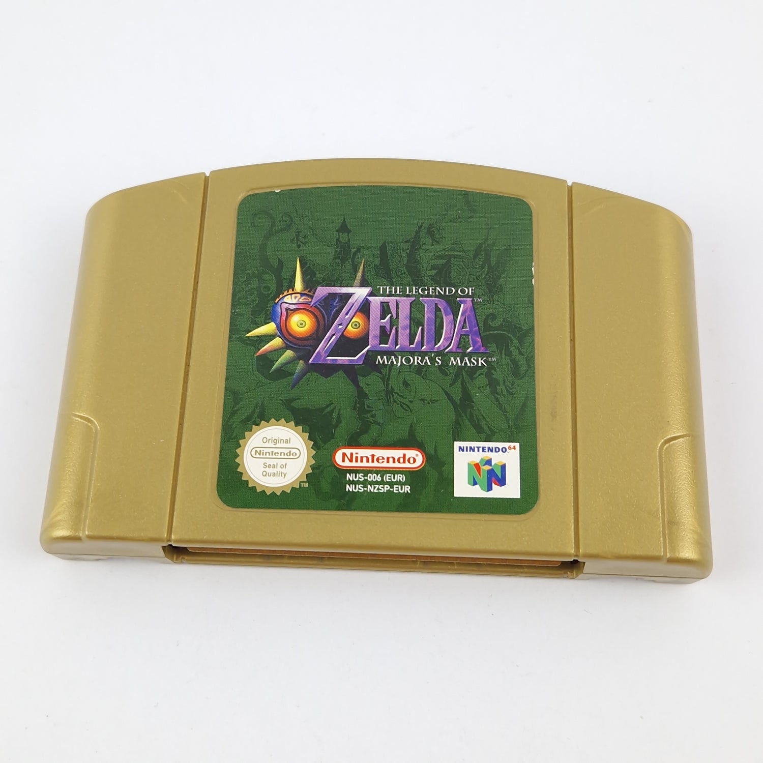 Nintendo 64 game: Zelda Majora's Mask + game advisor / solution book - N64 module