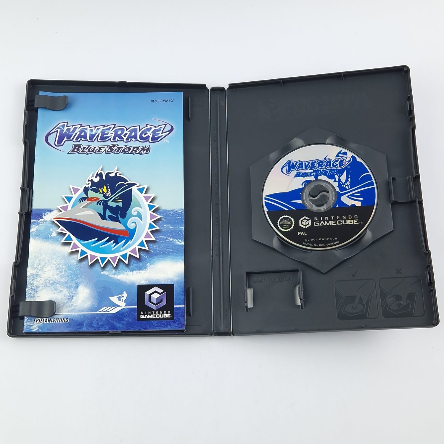 Nintendo Gamecube Spiel : Wave Race Blue Storm - CD Anleitung OVP cib / PAL GC