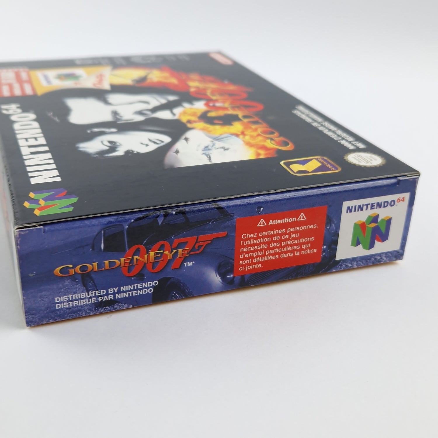 Nintendo 64 Game: James Bond Golden Eye 007 - Module Instructions OVP cib N64 PAL