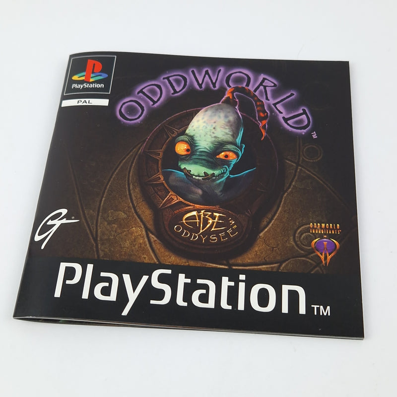 Playstation 1 Game: Oddworld - CDs Instructions OVP | SONY PS1 PSX