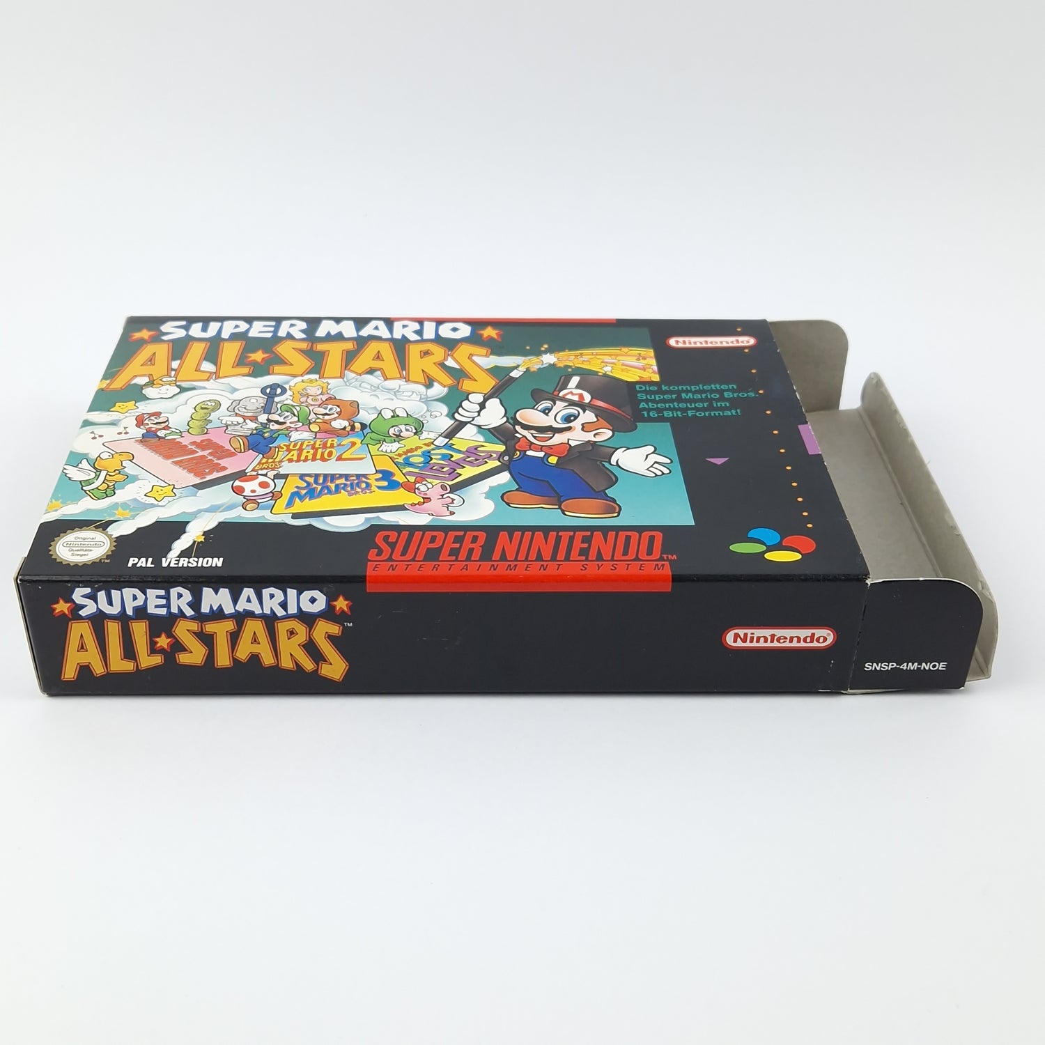 Super Nintendo Spiel : Super Mario Allstars - Modul Anleitung OVP cib / SNES PAL