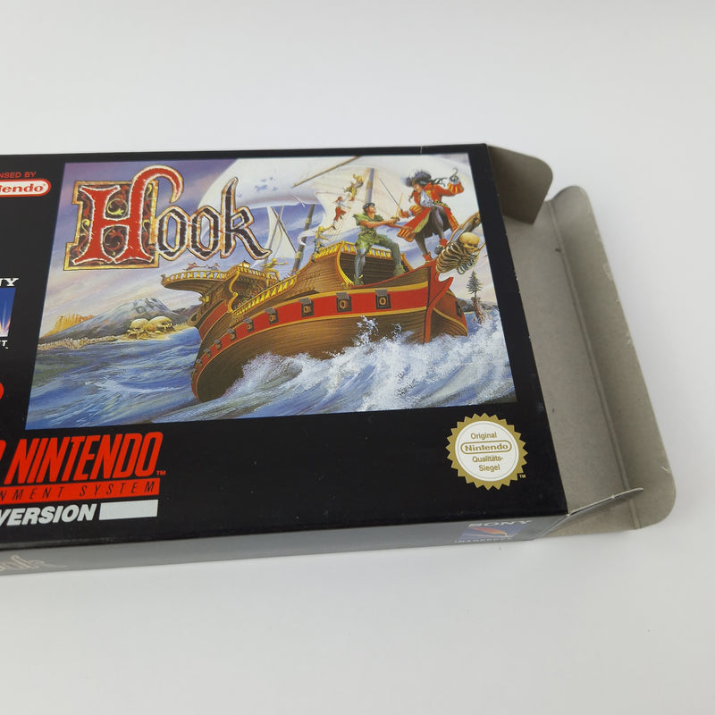 Super Nintendo Game: Hook - Module Instructions OVP cib / SNES Captain Hook PAL