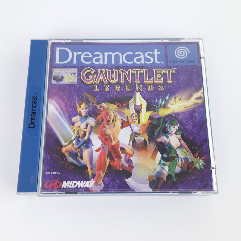 Sega Dreamcast Spiel : Gauntlet Legends - CD Anleitung OVP cib / DC PAL Game