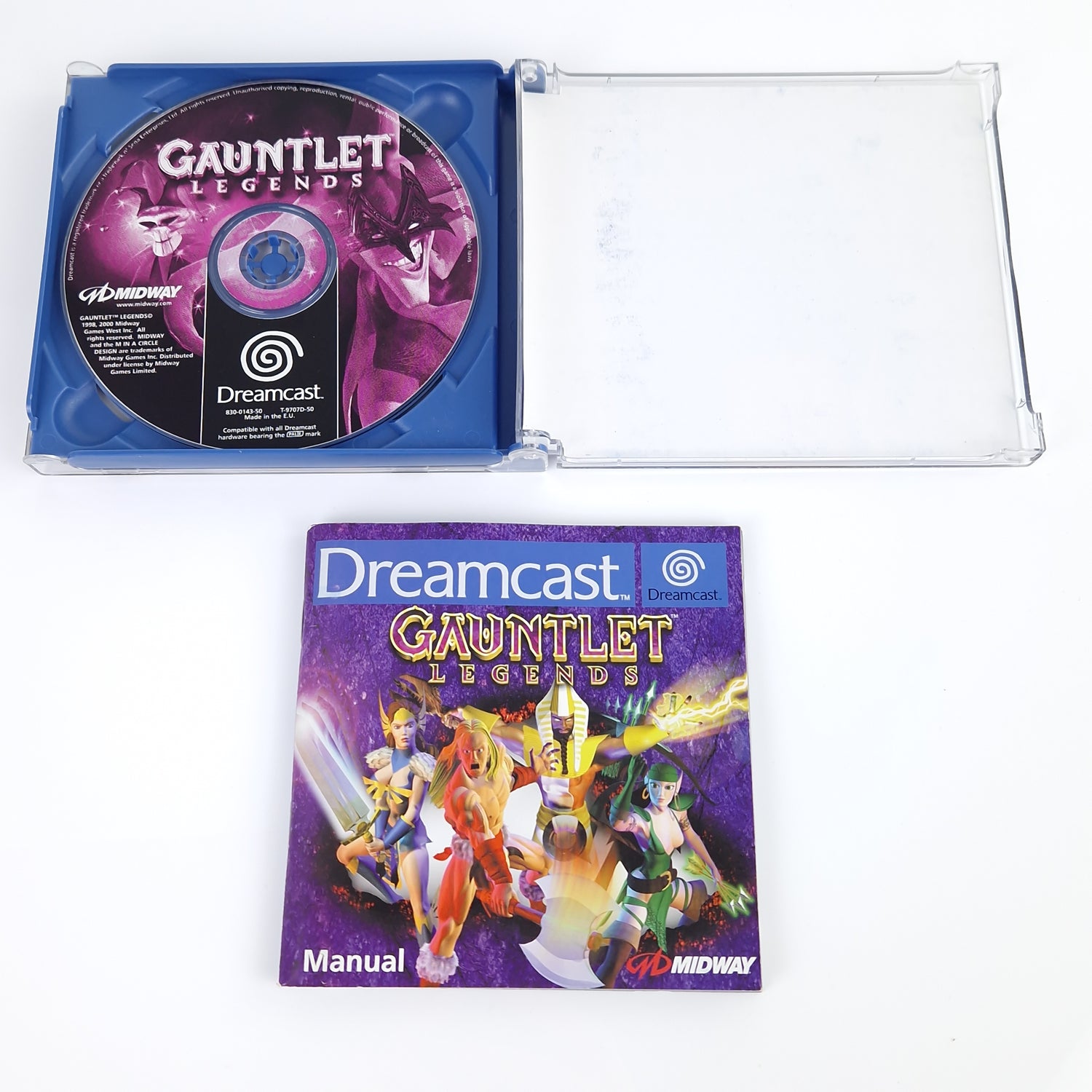 Sega Dreamcast Spiel : Gauntlet Legends - CD Anleitung OVP cib / DC PAL Game