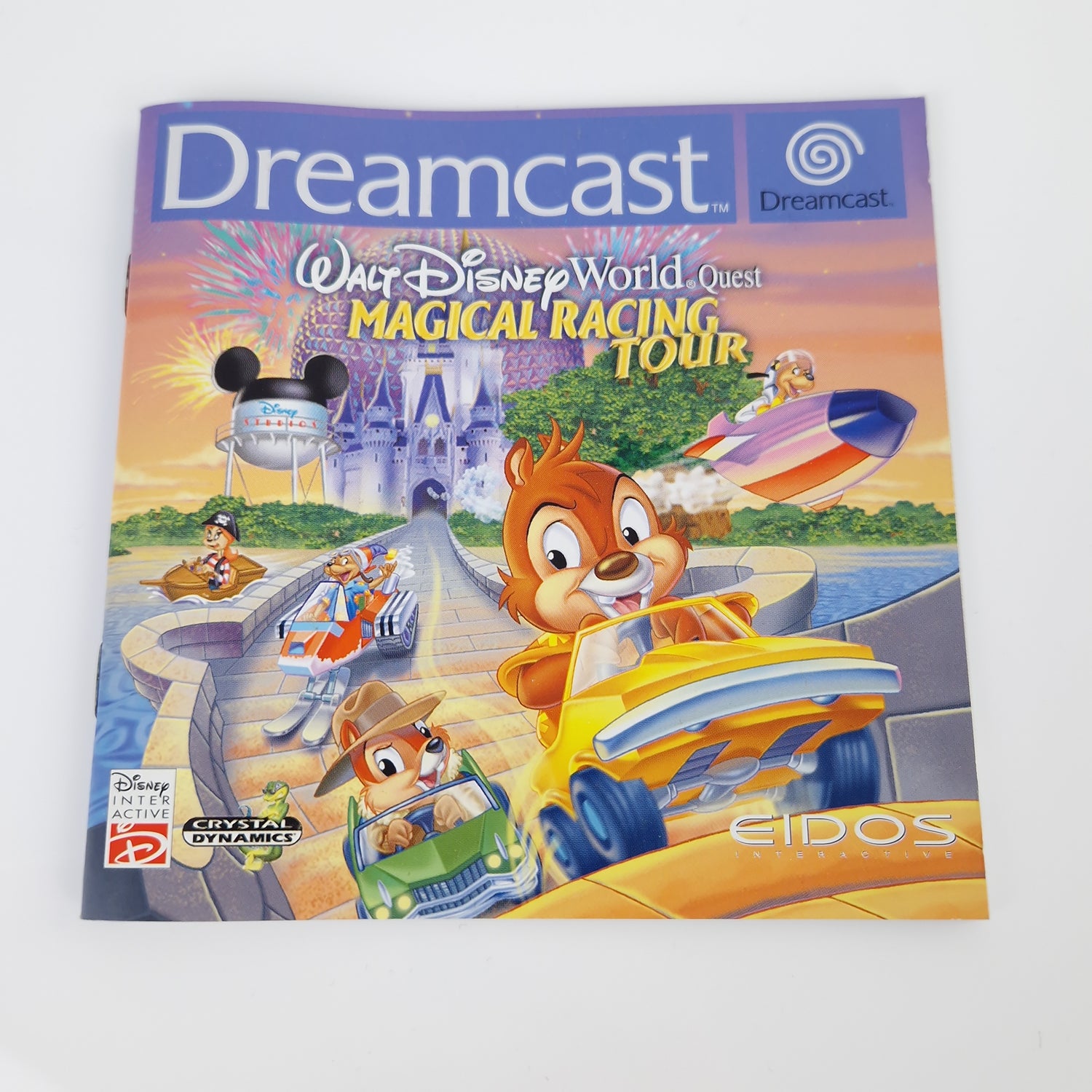 Sega Dreamcast Spiel : Walt Disney World Quest Magical Racing Tour - CD Anl OVP